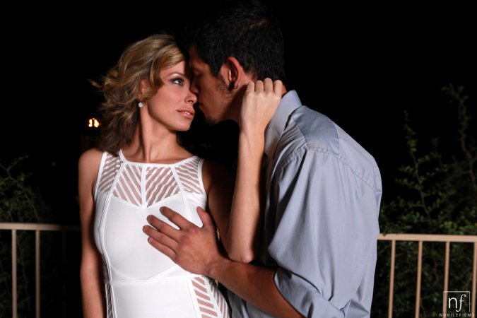Pristine Edge – Couple fucks on balcony. photo 3