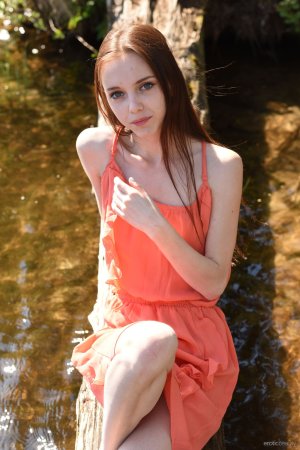 Naked chick at the river. photo 2